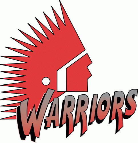 moose jaw warriors 2001-pres primary logo iron on heat transfer